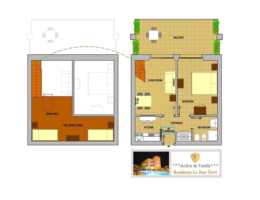 Residenza Le Due Torri Riva del Garda Exterior foto