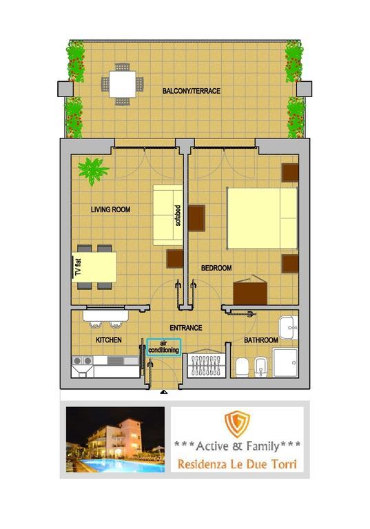 Residenza Le Due Torri Riva del Garda Exterior foto